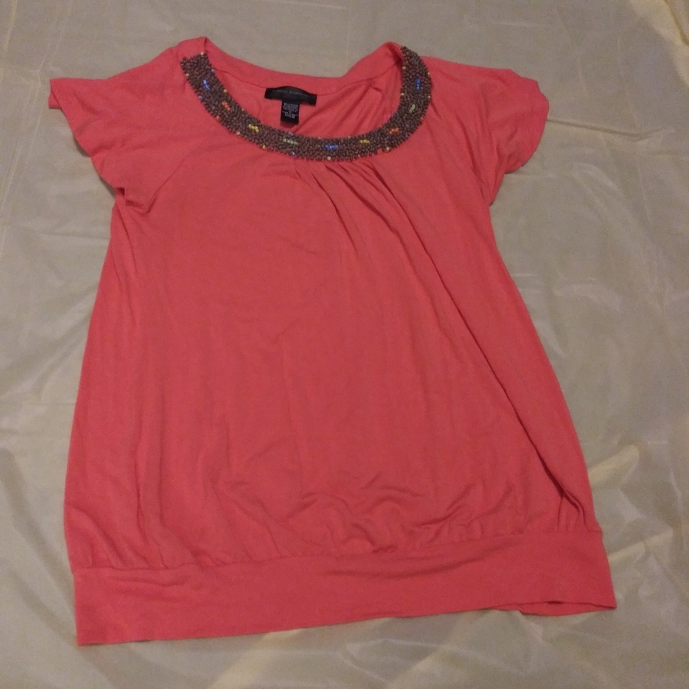 Cable & Guage orange shirt. M